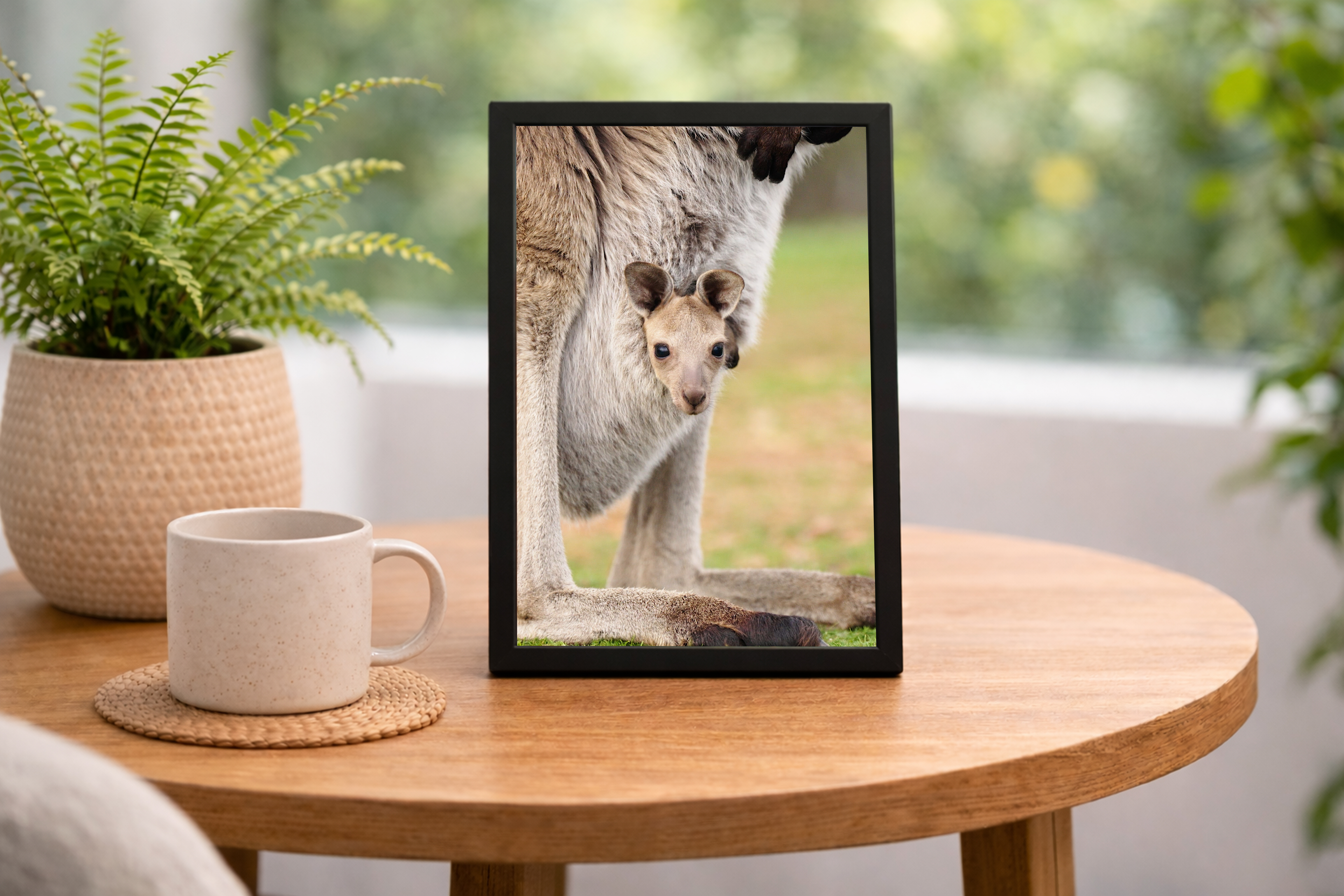 nature.live frame in a home