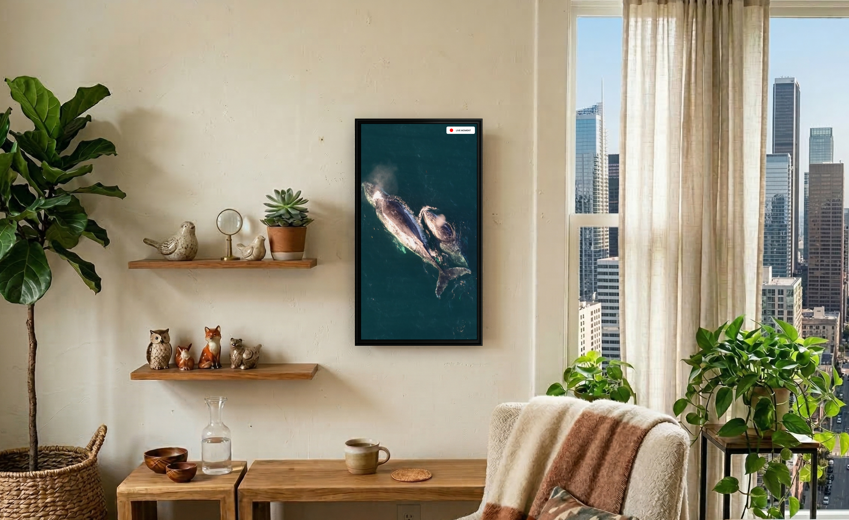 Portal Max in a room